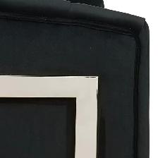 LUXURIOUS ACCENT CHAIR IN BLACK VELVET AND CHROME BASE! - Photo 7