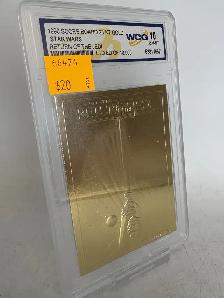 1996 Score Board 23K Gold Foil Graded Star Wars Card(s)