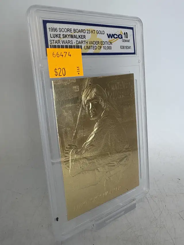 1996 Score Board 23K Gold Foil Graded Star Wars Card(s) - Photo 2