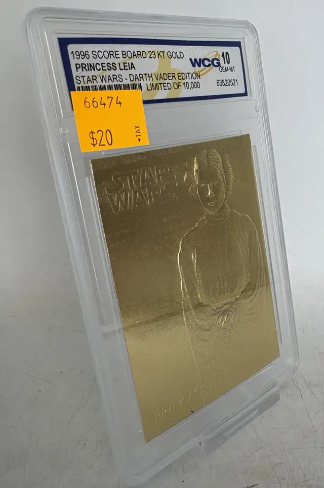 1996 Score Board 23K Gold Foil Graded Star Wars Card(s) - Photo 3