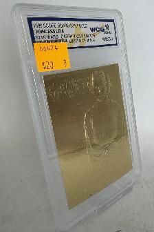 1996 Score Board 23K Gold Foil Graded Star Wars Card(s) - Photo 3