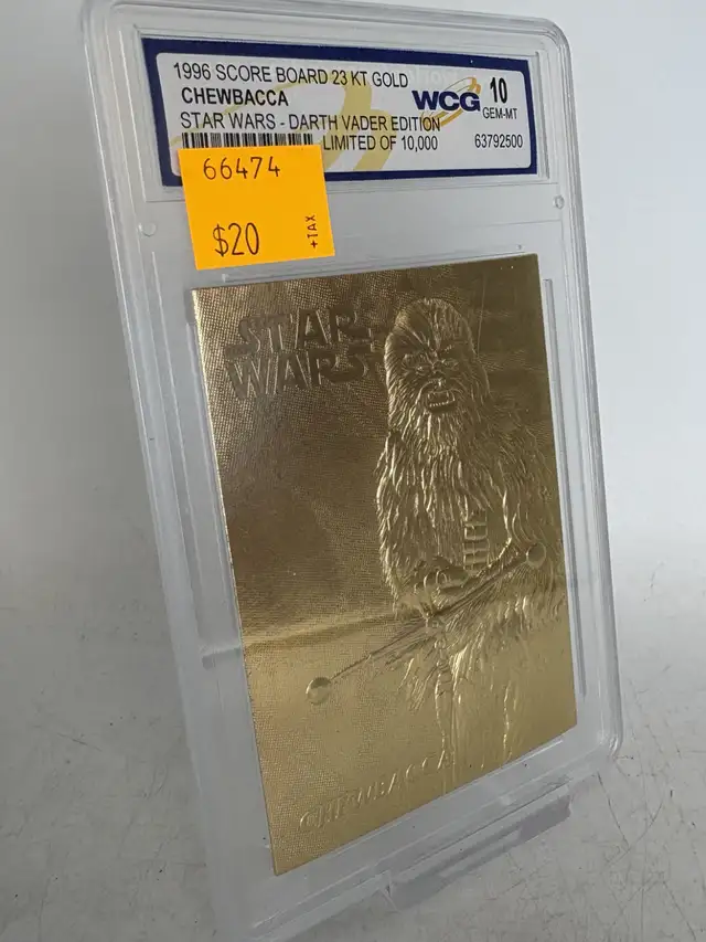 1996 Score Board 23K Gold Foil Graded Star Wars Card(s) - Photo 4