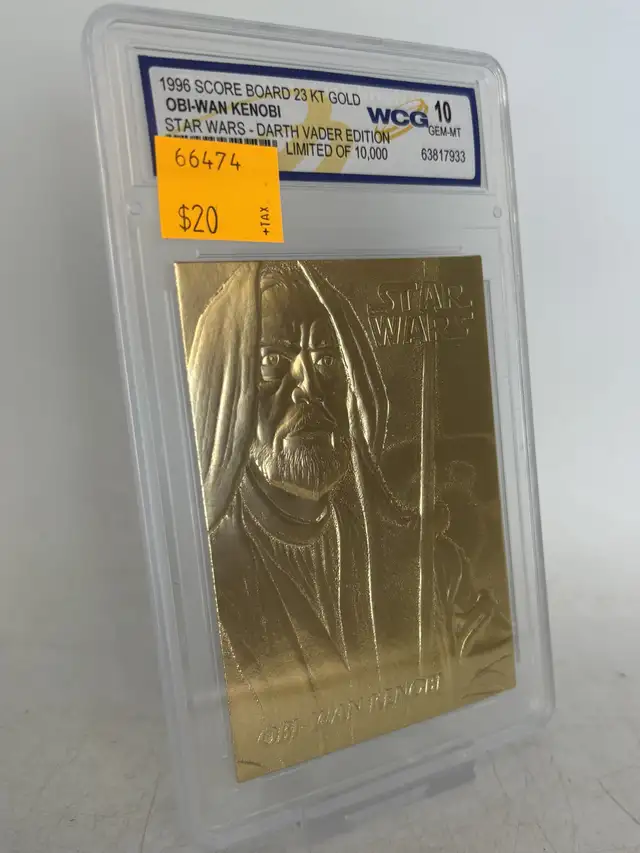 1996 Score Board 23K Gold Foil Graded Star Wars Card(s) - Photo 6