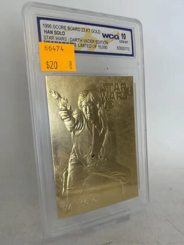 1996 Score Board 23K Gold Foil Graded Star Wars Card(s) - Photo 7