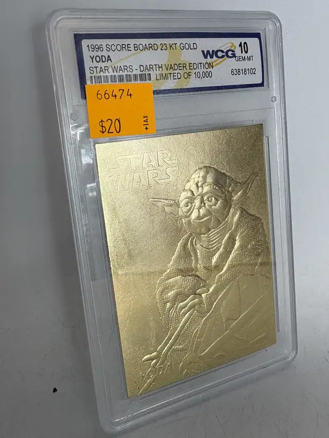 1996 Score Board 23K Gold Foil Graded Star Wars Card(s) - Photo 8