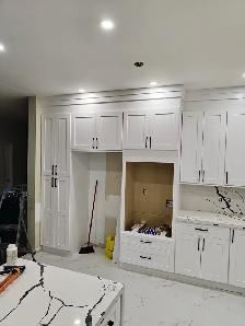 Thermofoil Painted- 50% Discount on White/Grey Color