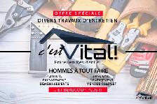 Homme à tout faire/décoration/Clé en main avec plusieurs service
