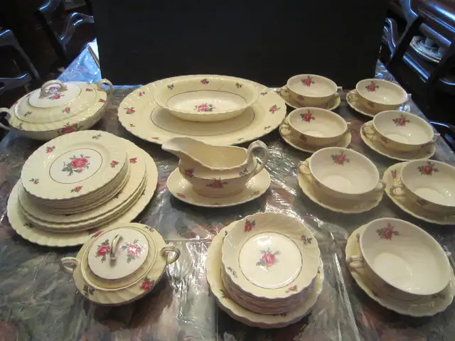 Burgess & Leigh ROSELEIGH Burleigh Ware Dishes