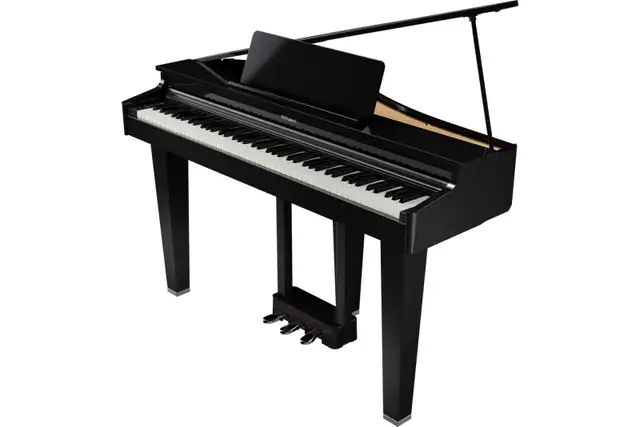 Roland GP3 Grand Piano, fully controllable by iPad. Floor Model - Photo 2