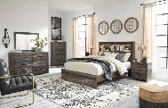 Signature Design by Ashley Drystan B211 8 pc Queen Bookcase Bedr