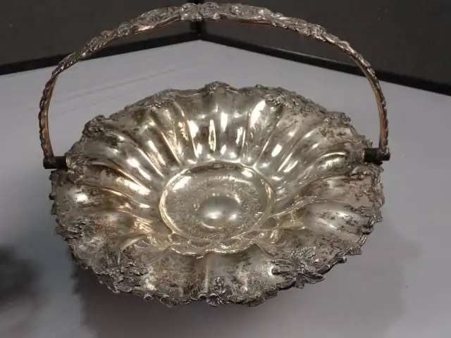 Silver Plate Floral Baskets - Photo 2