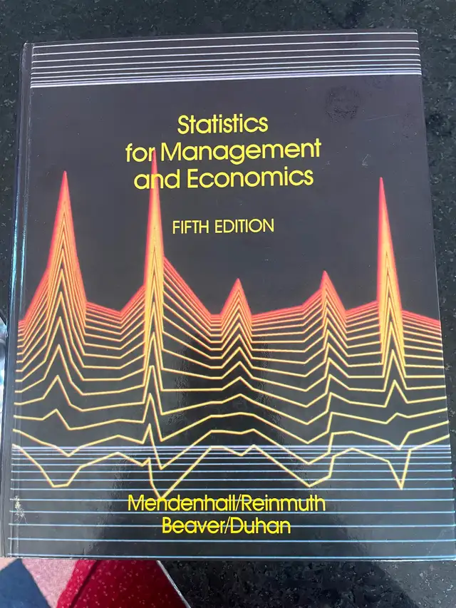 Statistics for Management and Economics 5th Edition (Mendenhall)