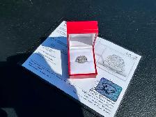 #796 - 14kt White Gold, .85 Carat Diamond Ring, Size 6 - Photo 6