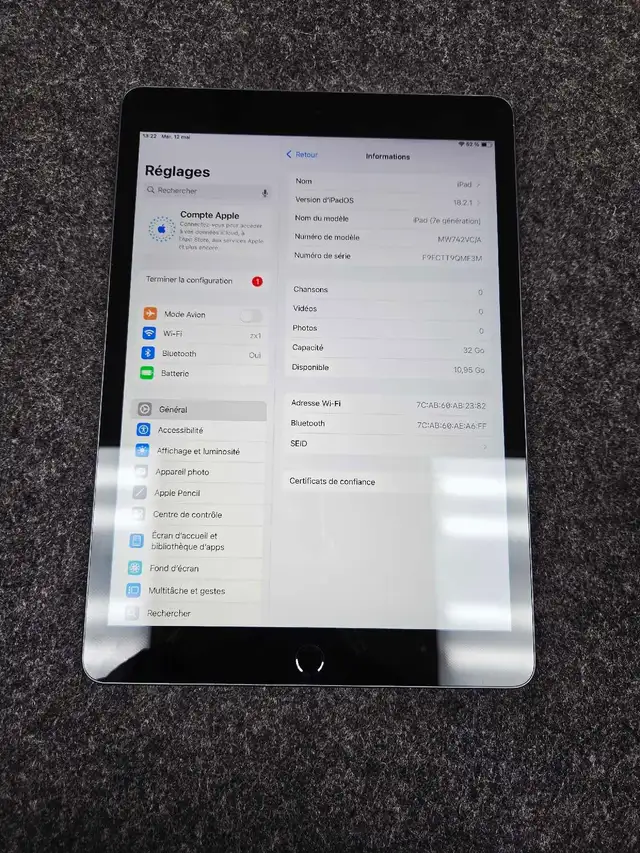 Ipad 7TH GEN