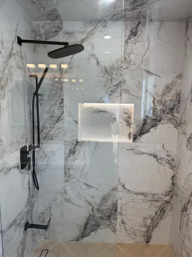 BATHROOM SHOWER-SHOWER BASE-SHOWER HEAD-UPGRADE-INSTALL - Photo 9