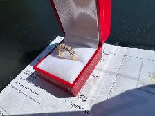 #837 - 1.00 Carat Diamond, 14kt Yellow Gold Ring, Size 5 - Photo 2