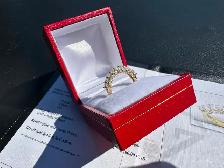#837 - 1.00 Carat Diamond, 14kt Yellow Gold Ring, Size 5 - Photo 4