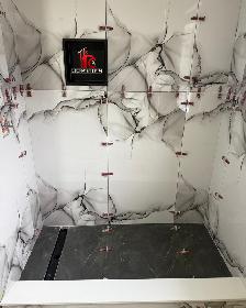 BATHROOM SHOWER-SHOWER BASE-SHOWER HEAD-UPGRADE-INSTALL