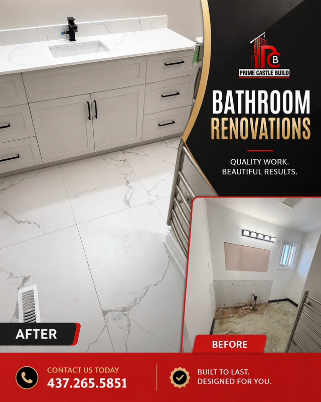 BATHROOM VANITY-BATHTUB-UPGRADE-INSTALL 437.265.5851