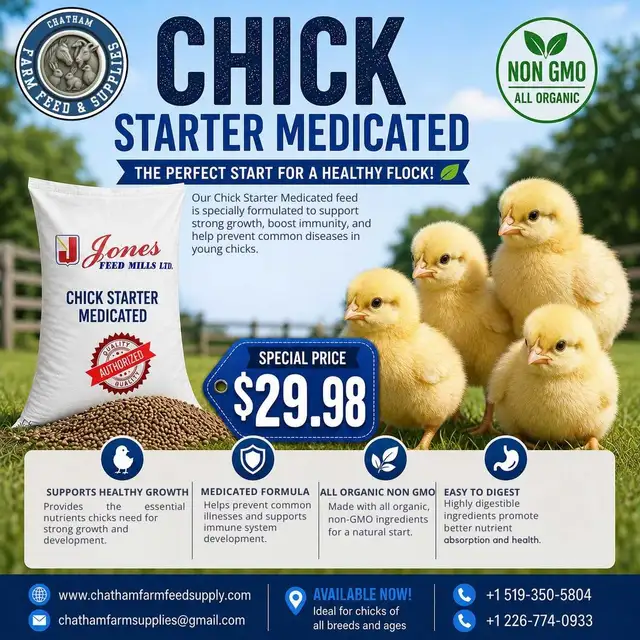 Medicated Chick Starter