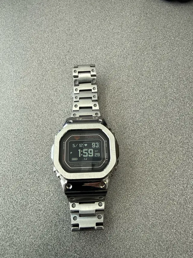 g shock dw-h5600 smart watch with custom bezel/strap