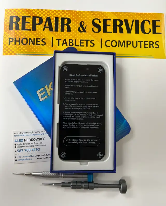 iPhone Screen Replacement by Certified Technician
