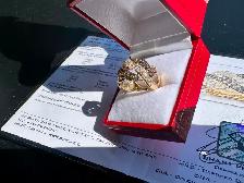#779 - 14kt Yellow Gold, 1.16 Carat Effy Diamond Ring, Size 7 - Photo 7