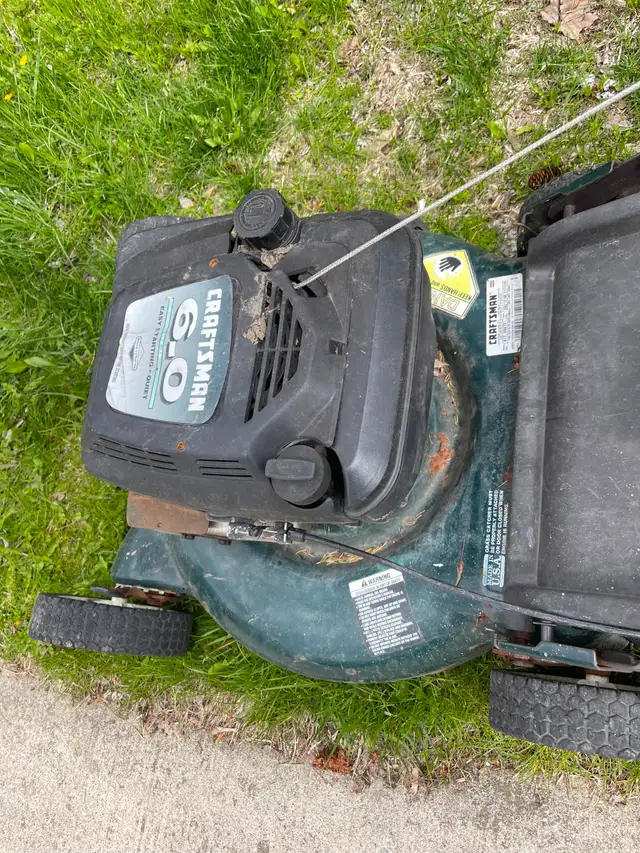 Gasoline lawn mover with bag - Photo 6