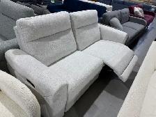 Fabric power reclining sofa - Photo 2