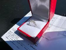 #804 - 1/2 Carat Diamond Ladies Band, 14kt, Size 6 - Photo 2