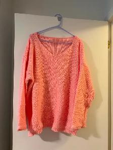 Oversized Pink sweater