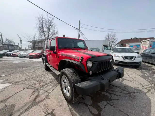 Jeep Wrangler 2015 4x4 $13,995. Rusty 450-820-0550