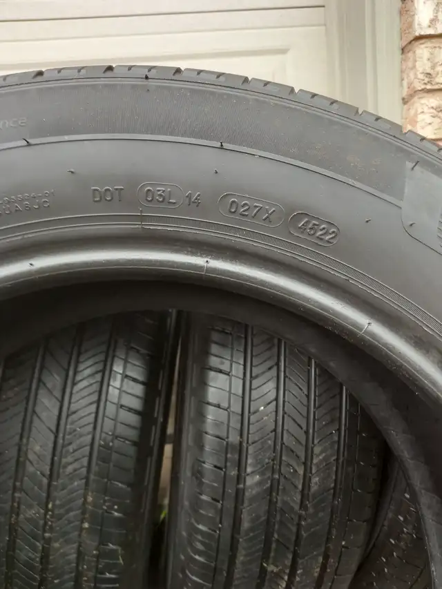4 tires MICHELIN 225/60/R18 all season. - Photo 4