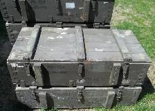 Czech Large Wooden Ammo Boxes / Crates.1980's
