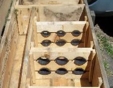 Czech Large Wooden Ammo Boxes / Crates.1980's - Photo 5
