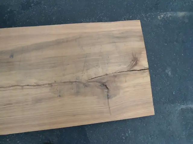 BRAZILIAN WALNUT SLAB 8'5'' x 22' 1  1/8' THICK - Photo 4