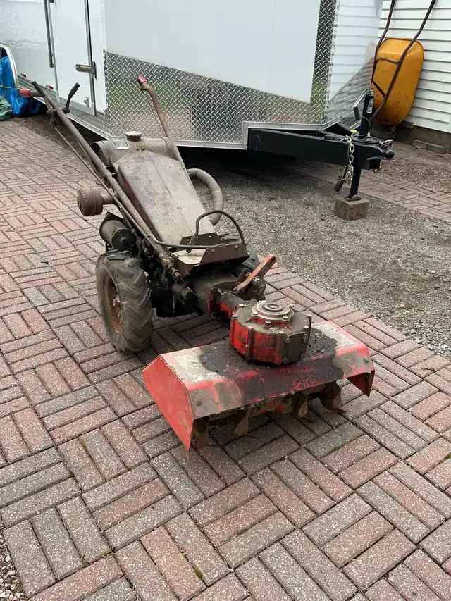 tracteur gravely des annees 1950 , 60