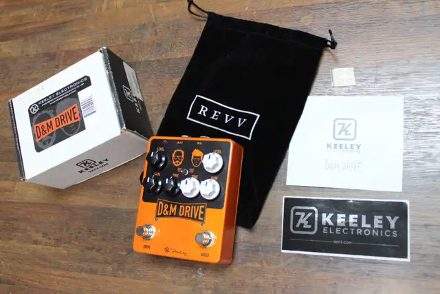 Keeley D&M Drive Electric Guitar Pedal 2017 - Present W/ Box