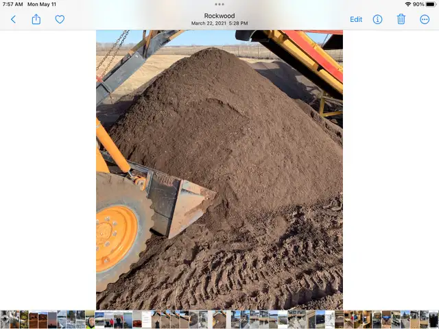 Compost manure fertilizer