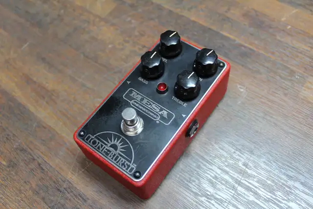 Mesa Boogie Tone Burst Boost Pedal 2010s - Red