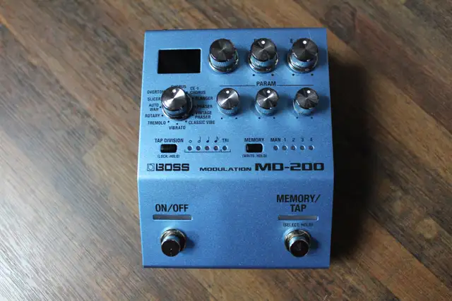 Boss MD-200 Modulation Multi-Effect 2019 - Present - Blue - Photo 3