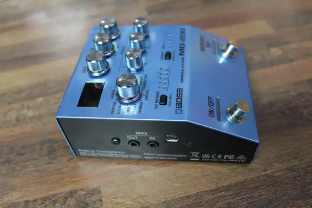 Boss MD-200 Modulation Multi-Effect 2019 - Present - Blue - Photo 4