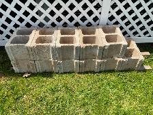 cinder blocks
