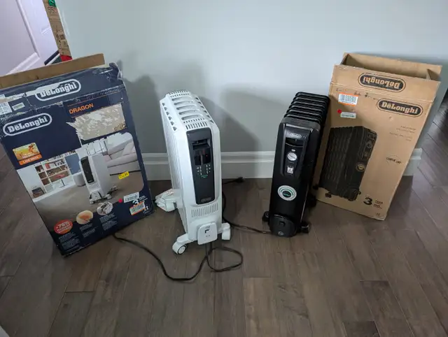 Brand New DeLonghi Oil Filled Space Heaters For Sale - Photo 3