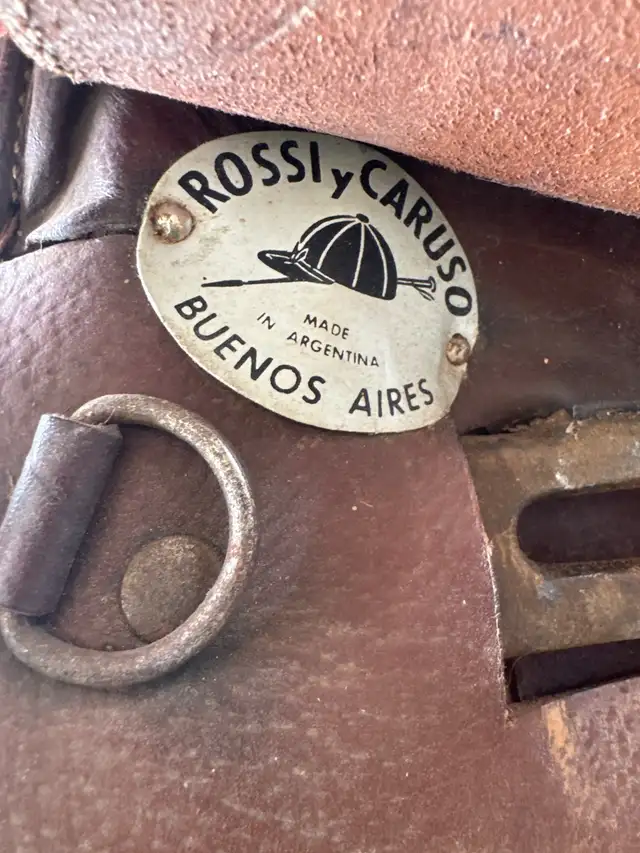older jumping saddle