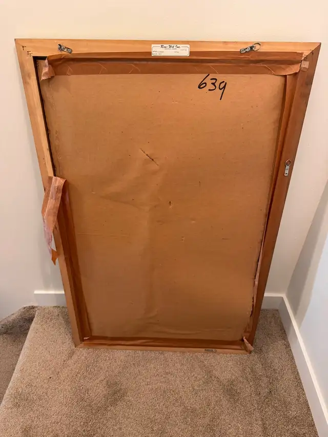Green Framed Bevelled Wall Mirror 28' x 43' - Photo 4