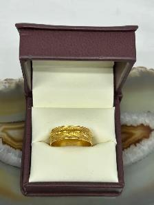 Textured 22K band - Photo 2