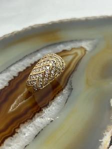 Dome cocktail Diamond Ring - Photo 5