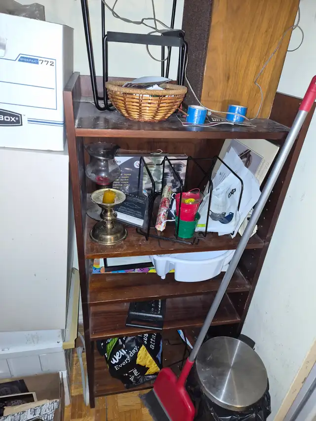 Stereo shelving with LP dividers two pieces side by side - Photo 2