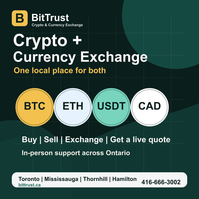 USDT to CAD Hamilton | Buy & Sell Crypto | BitTrust - Photo 4
